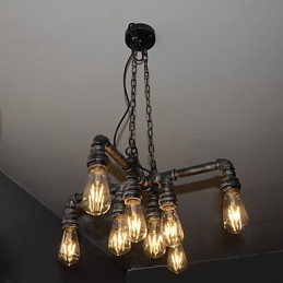 Loft-Lampe wird die Rolle des kreativen industriellen Windes gespielt, der alte Wege wiederherstellt, Conduit Droplight