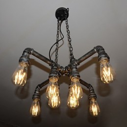 Loft-Lampe wird die Rolle des kreativen industriellen Windes gespielt, der alte Wege wiederherstellt, Conduit Droplight