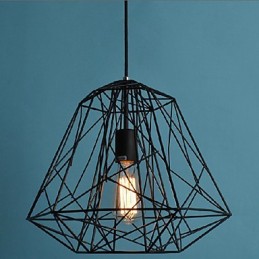Vintage Retro Malerei Metall Pendelleuchte Garage
