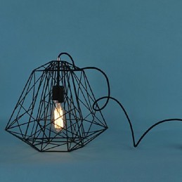 Vintage Retro Malerei Metall Pendelleuchte Garage