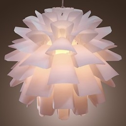 Moderne zeitgenössische Globus Retro Malerei Pendelleuchte
