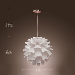 Moderne zeitgenössische Globus Retro Malerei Pendelleuchte