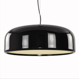 Retro-Pendelleuchte mit Schalenmalerei
