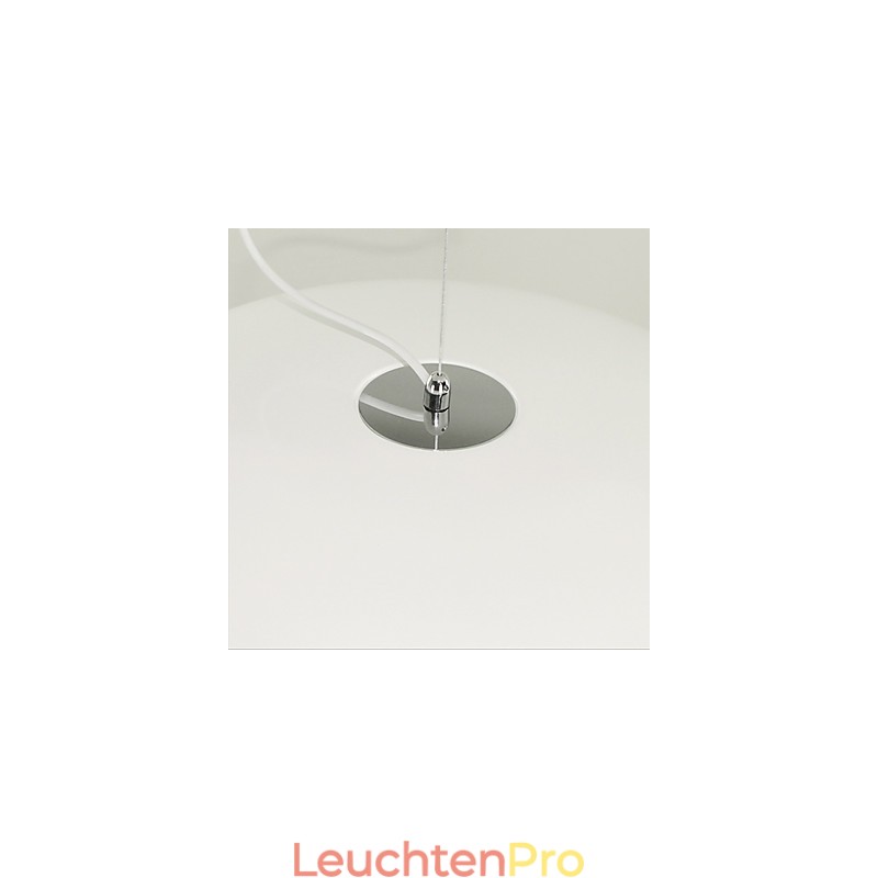 Retro-Pendelleuchte mit Schalenmalerei