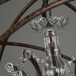 Kronleuchter Kristall Traditionell Klassisch Metall