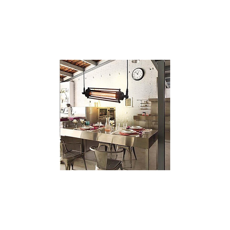 Loft Retro Kronleuchter Pendelleuchte Klassische Vintage Lampe Country Metallleuchte