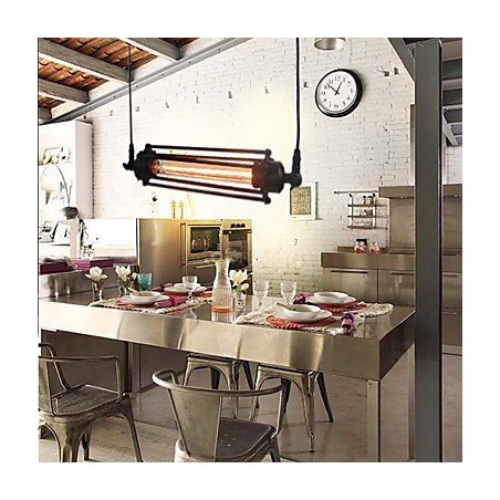 Loft Retro Kronleuchter Pendelleuchte Klassische Vintage Lampe Country Metallleuchte Loft Retro Kronleuchter Pendelleuchte Klassische Vintage Lampe Country Metallleuchte
