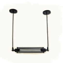Loft Retro Kronleuchter Pendelleuchte Klassische Vintage Lampe Country Metallleuchte
