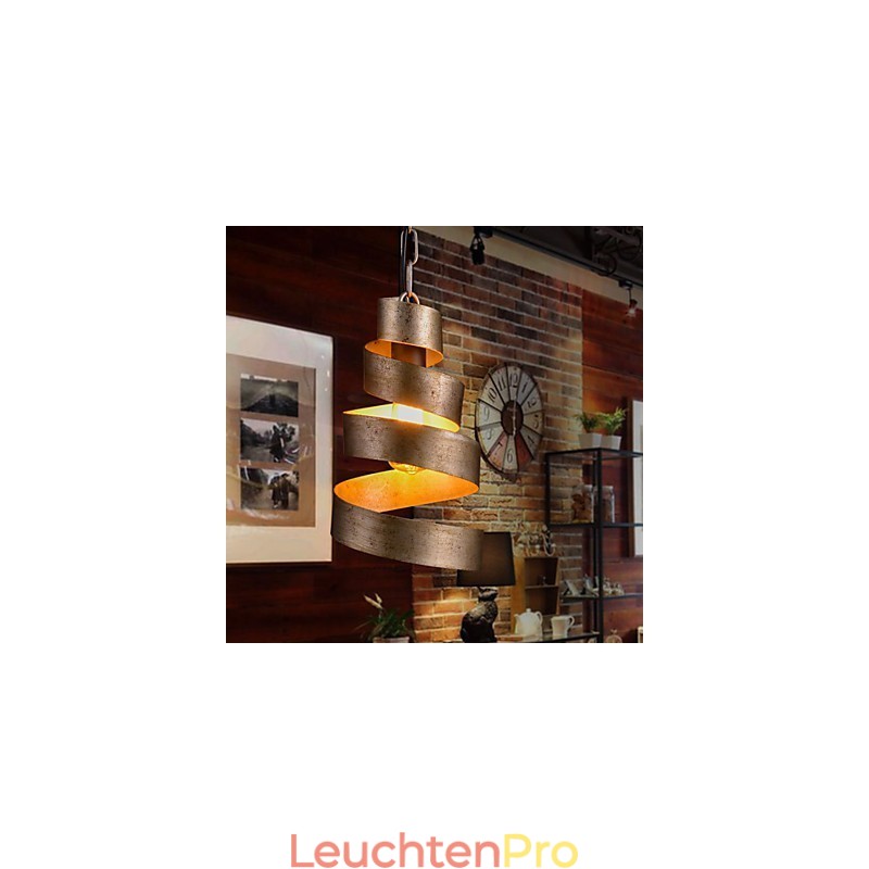 Retro Eisenlampe Moderner minimalistischer Kronleuchter im Industriestil