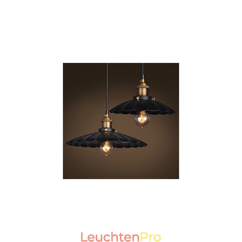 Retro-Klassiker im europäischen Stil Pendelleuchte Metall Art Droplight