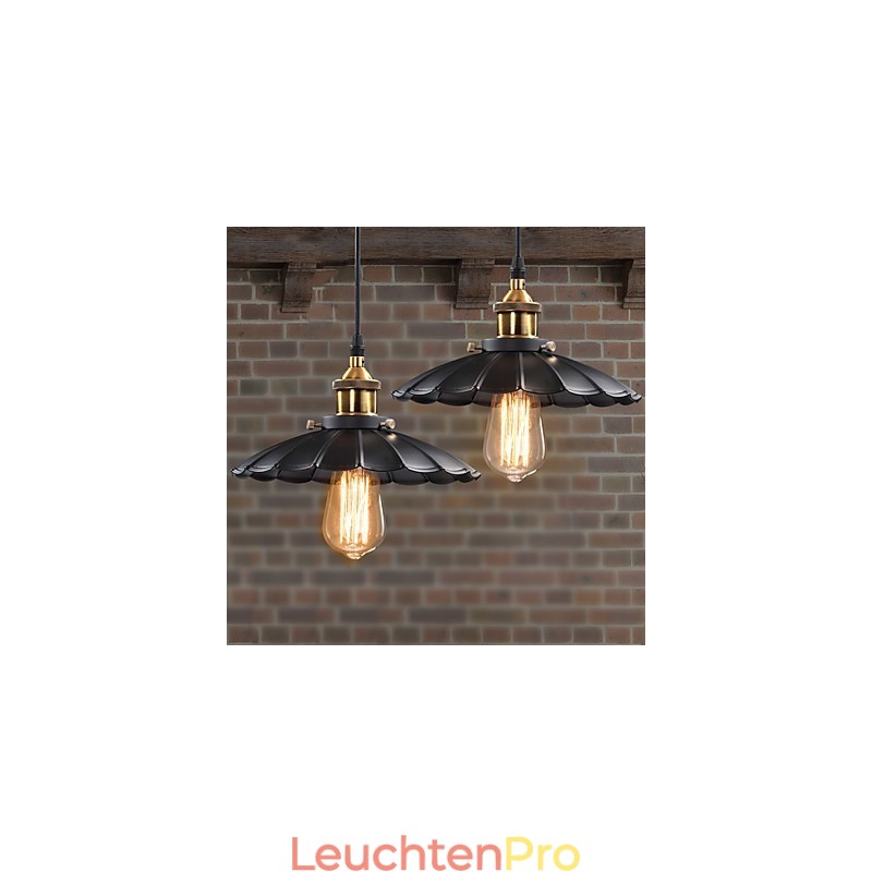 Retro-Klassiker im europäischen Stil Pendelleuchte Metall Art Droplight