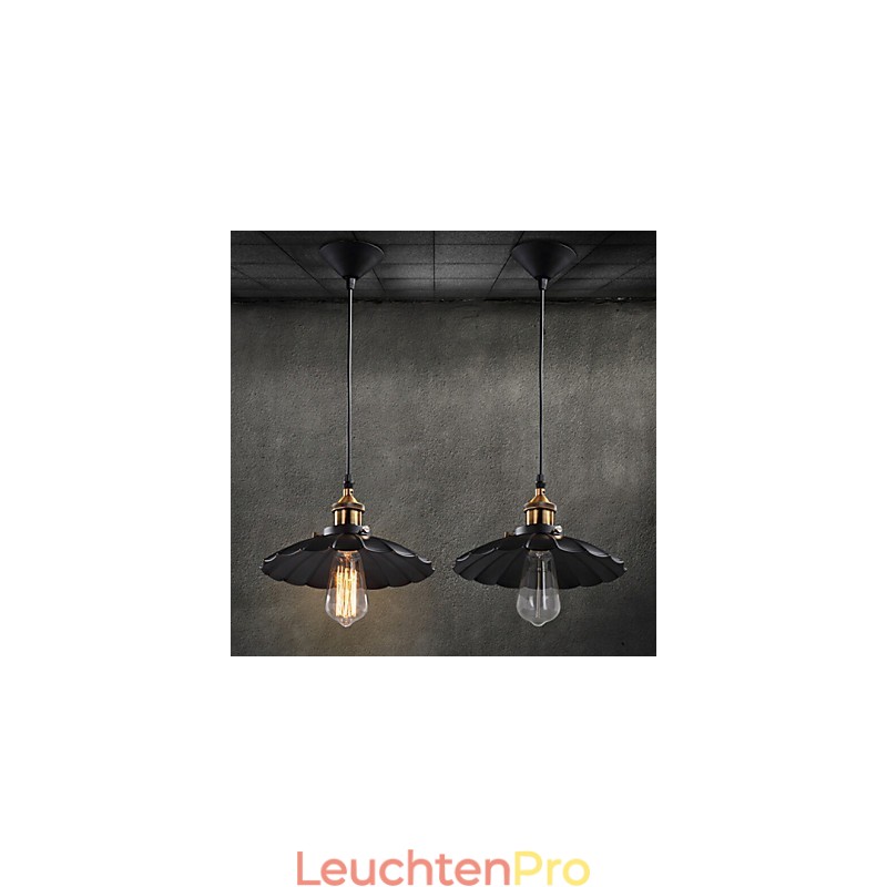 Retro-Klassiker im europäischen Stil Pendelleuchte Metall Art Droplight