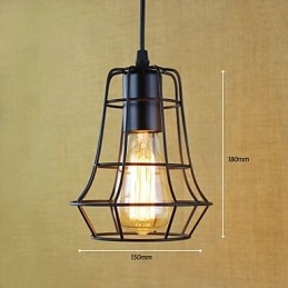 Pendelleuchten Traditionell Klassisch Vintage Retro Landhaus Garage Metall