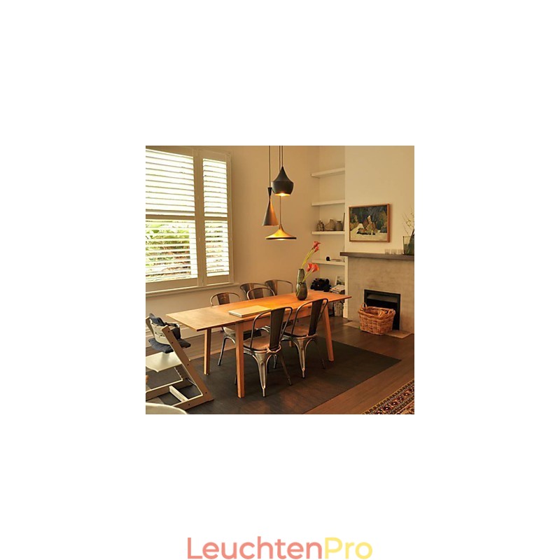 Pendelleuchte aus bemaltem Metall im Mini-Stil