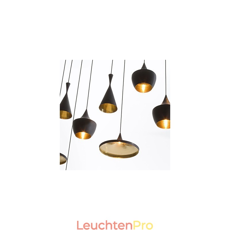 Pendelleuchte aus bemaltem Metall im Mini-Stil