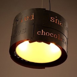 LOFT Moderne Mode Nordic Art Kreative Stoff Pendelleuchte Café Lampe Pendelleuchte Durchmesser 35cm