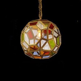 Veranda Lampe LichterBalkon Lampe Exotische Kleine Kupfer Kronleuchter