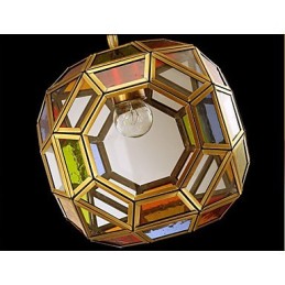 Veranda Lampe LichterBalkon Lampe Exotische Kleine Kupfer Kronleuchter