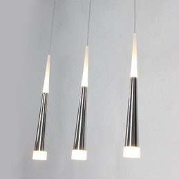 Pendelleuchten Modern Zeitgenössisch Esszimmer Kinder Metall Lange Baldachin