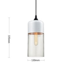 Die Kunst-Kronleuchterlampe aus Schmiedeeisen und Glas von The Nordic Creative Stair Shop