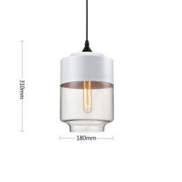 Die Kunst-Kronleuchterlampe aus Schmiedeeisen und Glas von The Nordic Creative Stair Shop