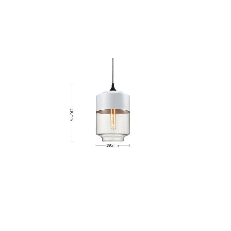 Die Kunst-Kronleuchterlampe aus Schmiedeeisen und Glas von The Nordic Creative Stair Shop