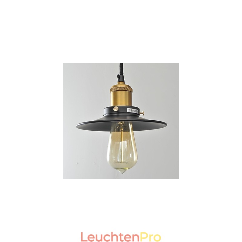 Pendelleuchte aus bemaltem Metall im Landhausstil im Mini-Stil