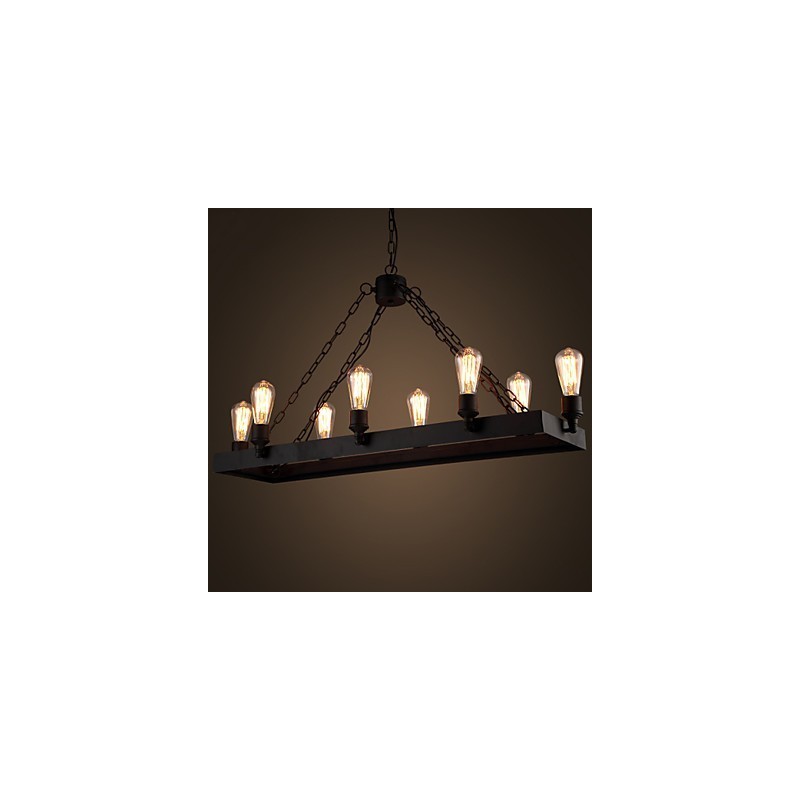 Moderne Retro Loft Kronleuchter Amerikanischen Land Kronleuchter Kreative Industrielle Café Lampe Lichter