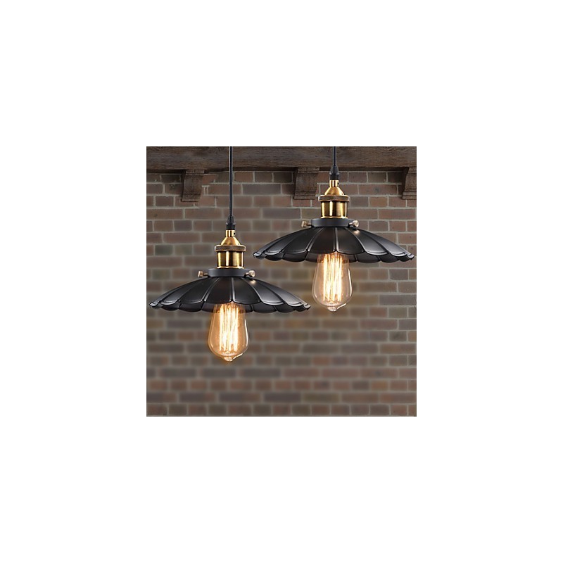 Retro-Klassiker im europäischen Stil Pendelleuchte Metall Art Droplight