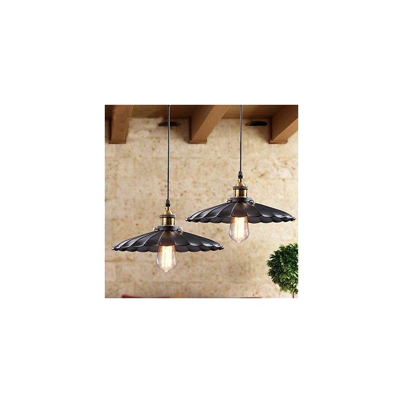 Retro-Klassiker im europäischen Stil Pendelleuchte Metall Art Droplight