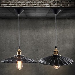 Retro-Klassiker im europäischen Stil Pendelleuchte Metall Art Droplight