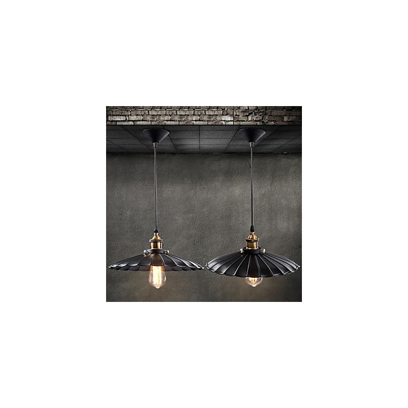 Retro-Klassiker im europäischen Stil Pendelleuchte Metall Art Droplight