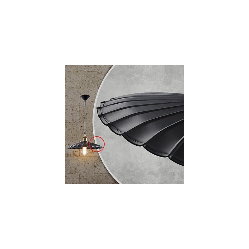Retro-Klassiker im europäischen Stil Pendelleuchte Metall Art Droplight
