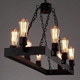 Moderne Retro Loft Kronleuchter Amerikanischen Land Kronleuchter Kreative Industrielle Café Lampe Lichter