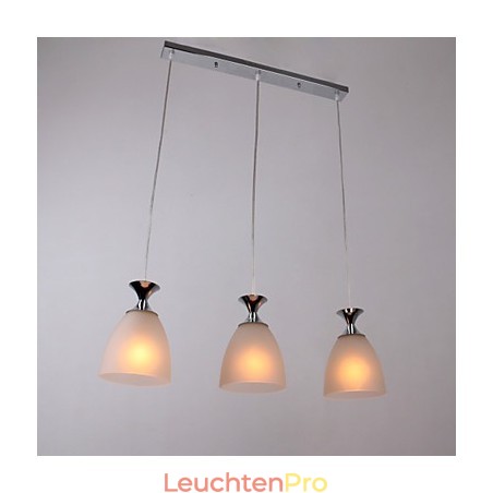 Moderne zeitgenössische Pendelleuchte im Insel-Mini-Stil aus Chrom Moderne zeitgenössische Pendelleuchte im Insel-Mini-Stil aus Chrom