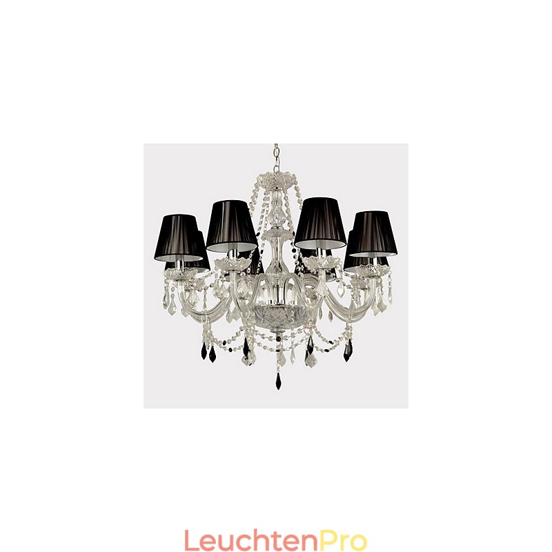 Eleganter Kristall-Kronleuchter mit 8 Lichtern