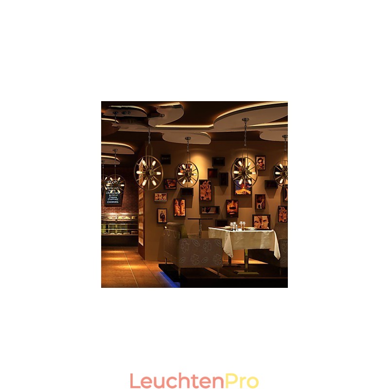 Retro Klassische Metall Decke Lichter Einfache Anhänger Lampen Cafe Anhänger Lampe
