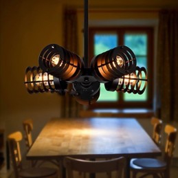 Retro Klassische Metall Decke Lichter Einfache Anhänger Lampen Cafe Anhänger Lampe