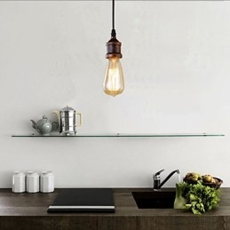 Pendelleuchten Traditionell Klassisch Vintage Retro Landhaus Garage Metall