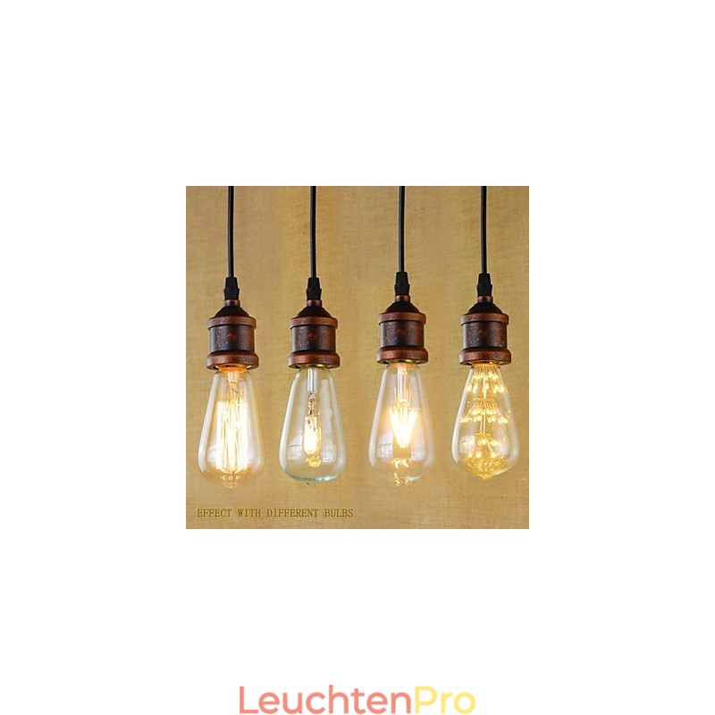 Pendelleuchten Traditionell Klassisch Vintage Retro Landhaus Garage Metall