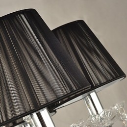 Eleganter Kristall-Kronleuchter mit 8 Lichtern