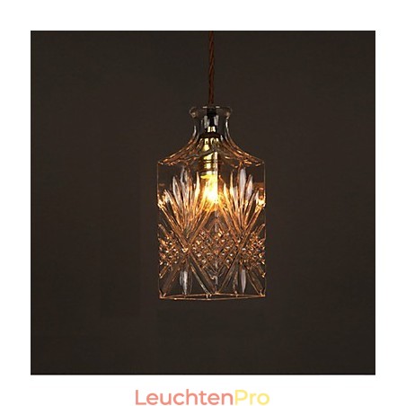 Romantische Flasche Kreative Geschnitzte Kunst Glas Kronleuchter Licht Pendelleuchte Romantische Flasche Kreative Geschnitzte Kunst Glas Kronleuchter Licht Pendelleuchte