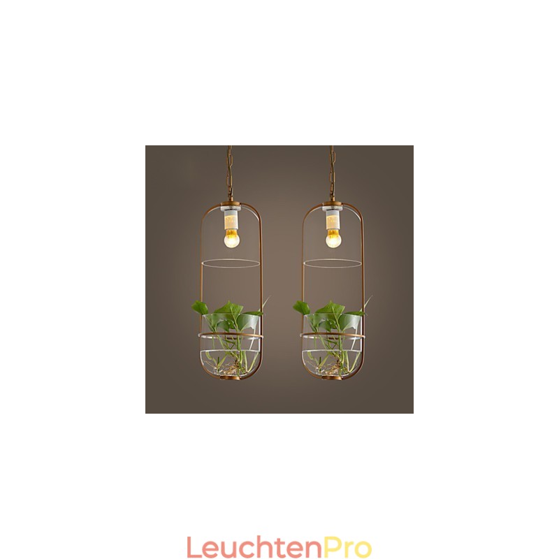 Moderne Pendelleuchte im zeitgenössischen dekorativen Design (ohne Pflanzen)
