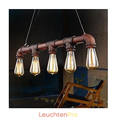 Amerikanisches Landhaus Industrielles Veranda Loft Conduit Hängelampe