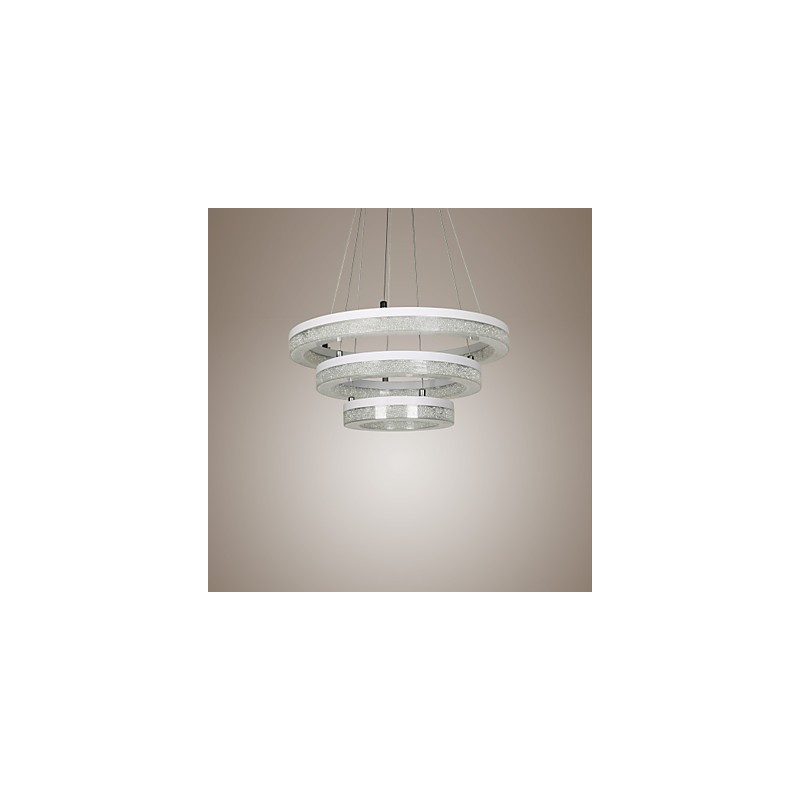 Kristall Pendelleuchte Moderne Lampe Drei Ringe