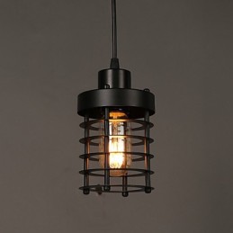 Retro Kreis von Einzelkopflampen und Laternen Charakter Art Kronleuchter Lampe