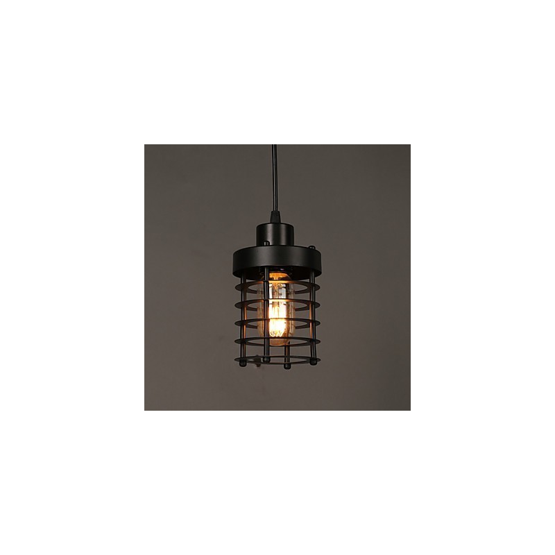 Retro Kreis von Einzelkopflampen und Laternen Charakter Art Kronleuchter Lampe