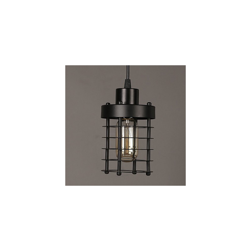 Retro Kreis von Einzelkopflampen und Laternen Charakter Art Kronleuchter Lampe