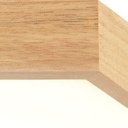 Moderne zeitgenössische Country Mini-Stil andere Holz Bambus Pendelleuchte