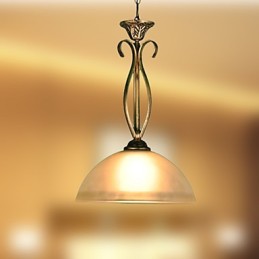 Northern Rural Tischlampe ist eine zeitgenössische und kontraktierte Idee mit einem Kopf, einer Droplight-Glaslampe